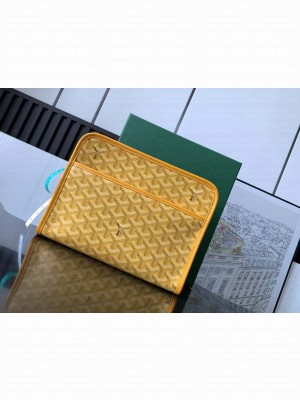 Goyard Jouvence MM Toiletry Bag Yellow