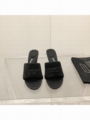 Alexander Wange Slide Sandals 10.5cm Black 2022 Collection