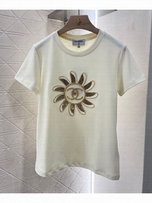 Chanel Women's Cotton T-shirt White