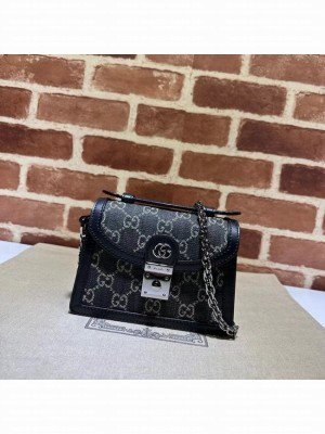 Gucci OPHIDIA MINI SHOULDER BAG A696180 black