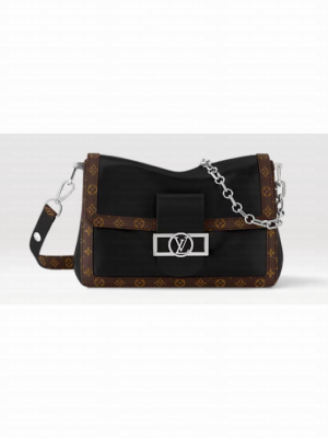 Louis Vuitton Dauphine Soft Vibe MM M13450 BLACK