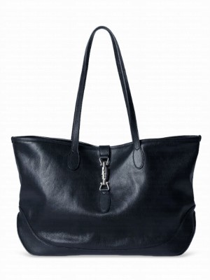 Gucci Jackie Medium Tote Bag Black