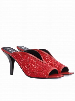 Gucci Women's GG Slide Sandal 727193 Red