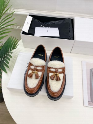 CELINE MARGARET LOAFER WITH TRIOMPHE 016