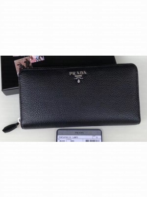 Prada Leather Zip Around Wallet 1ML506 20