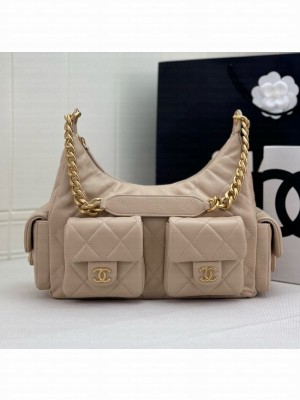 Chanel MAXI HOBO BAG AS5339 Apricot
