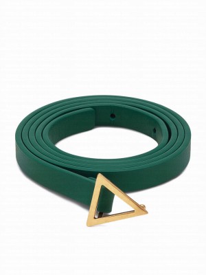 Bottega Veneta Triangle Green