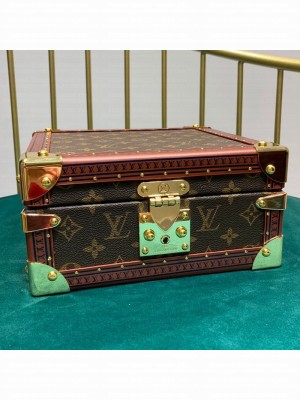 Louis Vuitton Cotteville 24 Monogram Canvas Hard Sided Suitcase Blue 2019 Collection