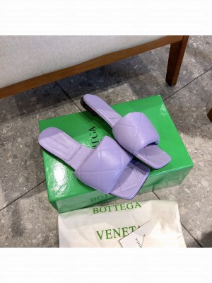 Bottega Veneta RUBBER LIDO Flat Sandals Purple 08 2021 Collection