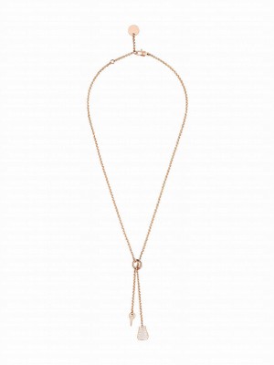 Hermes Kelly Clochette Necklace, Small Model Golden