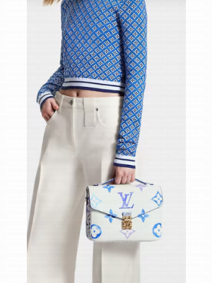 Louis Vuitton Pochette Metis MM M23055 Blue