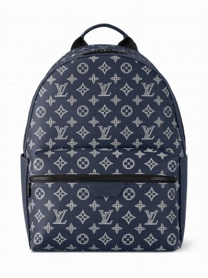 Louis Vuitton Discovery Backpack M24760 Dark Blue