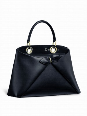 Christian Dior CD 26SS Bow-Adorned Bag Black