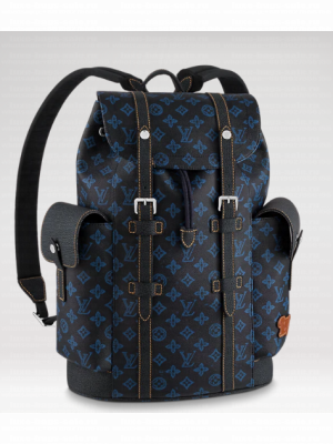 Louis Vuitton CHRISTOPHER MM M46338 blue