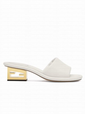 Fendi Women's Baguette 8R8412 Cream