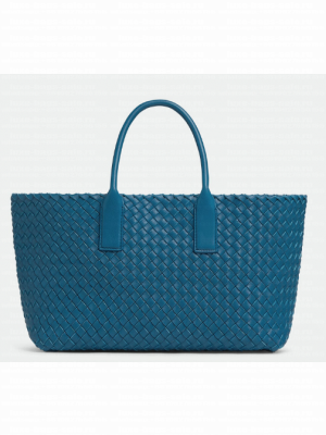 Bottega Veneta Small Cabat 730297 Deep pacific