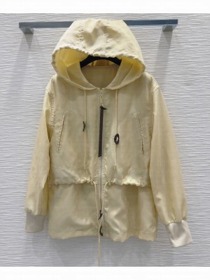 Louis Vuitton Women's Monogram Jacket Yellow