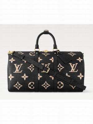 Louis Vuitton Keepall Bandouliere 45 M46670 black