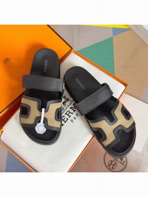 Hermes Unisex Chypre Flat Sandals 023