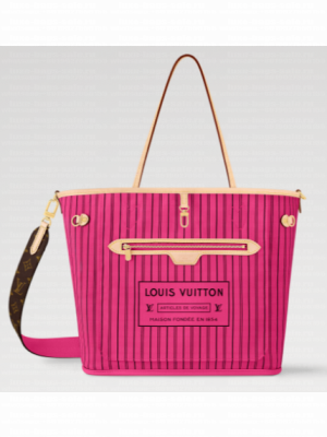 Louis Vuitton REVERSIBLE - EARLY ACCESS Neverfull Bandouliere Inside Out MM M12096 rose