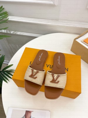 Louis Vuitton Women's LV Capri Flat Mule Brown