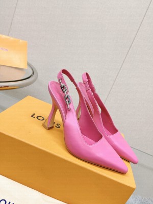 Louis Vuitton Women's 9.5cm Sparkle Slingback Pump 05