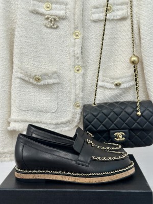 Chanel Loafers With Chain 2024 03