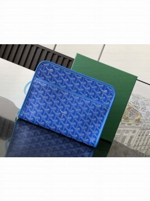 Goyard Jouvence MM Toiletry Bag Blue
