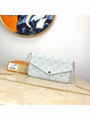Louis vuitton original Chain bag M61276 white