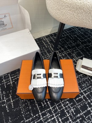 Hermes Royal Loafer in goatskin 2024 black