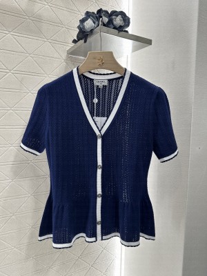 Chanel Knitted cardigan Navy