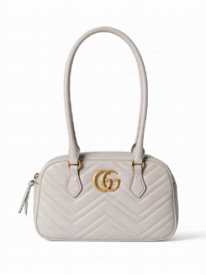 Gucci GG MARMONT SMALL TOP HANDLE BAG 795199 Light grey