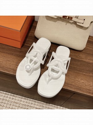 Hermes Gipsy sandal 2023 Collection white