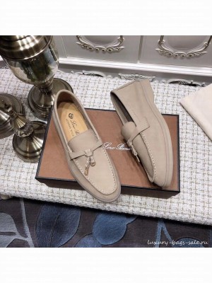 Loro Piana Open Walk Suede Booties