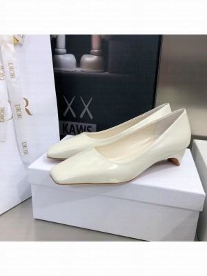 Christian Dior Fantastique 3.5cm Calfskin Ballerinas White 2022 Collection