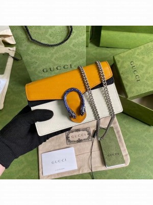 Gucci Dionysus super mini bag 476432 Burnt orange and white