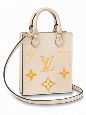 Louis Vuitton Petit Sac Plat M80449 Cream