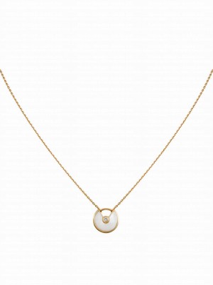 Cartier Women's Amulette De Cartier Necklace, XS Model White