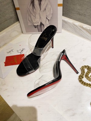 Christian Louboutin Just Nothing 10 mm Mule Black 2021 Collection