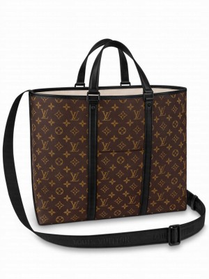 Louis Vuitton Week-End Tote GM M45733 Brown