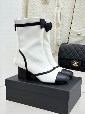Chanel Women's Ankle Boots G46755 White