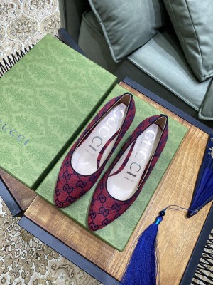 Gucci GG Multicolo canvas 5.5cm Red 2021 Collection