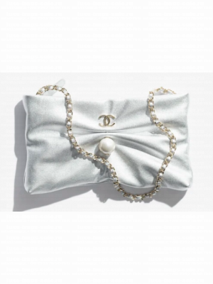 Chanel CLUTCH WITH CHAIN AP4613 Silver