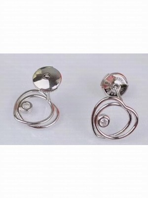 Hermes Farandole Earrings Silver