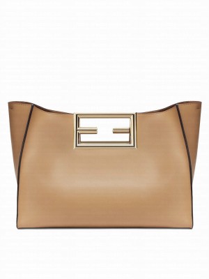 Fendi Way Medium 8BH391 Apricot