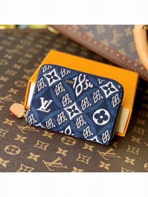 Louis Vuitton Since 1854 Zippy Coin Purse Wallet M69997 Blue 2021 Collection