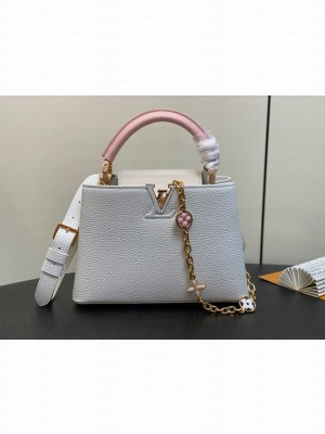 Louis Vuitton Capucines BB M52689 white