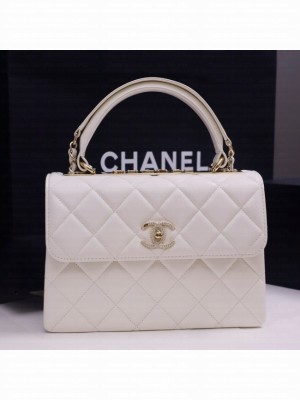 CHANEL small Flap Bag With Top Handle 92236-7