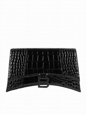 Balenciaga Hourglass Chain Bag 6449731 Black