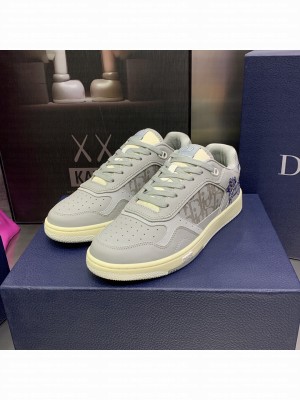 Dior Unisex B27 Low-Top Sneaker Smooth Calfskin with Dior Oblique Jacquard 2023 019